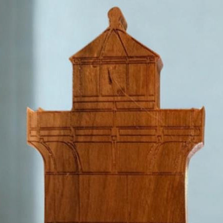 Martha's Vineyard East Chop Lighthouse phone stand close up